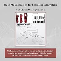 Rockville RV68.2C 6x8″ Component Car Speakers — image 8