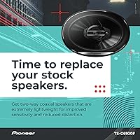 Pioneer TS-G6930F 6” x 9” 3-Way Car Speakers — image 3