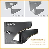 RIVECO 3U Wall Mount Rack for Network Equipment — image 2