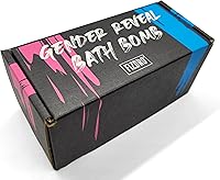 Fizdro Gender Reveal Bath Bombs (2-Pack, Blue & Pink) — image 4