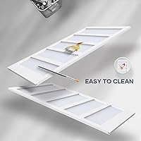 EaseLife 48″ x 84″ Glass Barn Door with 8FT Sliding Hardware Kit — image 5