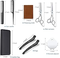 Aethland Professional Barber Hair Cutting Scissors Kit, 6.5″ — image 4