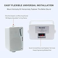Herdio 3.5 Inch Passive Outdoor Speakers — image 5