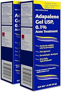 Taro Adapalene 0.1% Gel 3.2oz Review