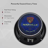 Rockville RM68PRO 6.5” Midrange Car Speaker, 200W — image 5