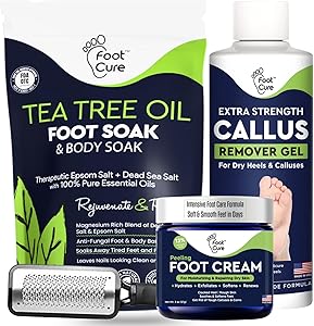 FOOT CURE Exfoliator & Callus Remover Pedicure Set – 4 Piece Review