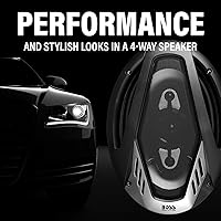 BOSS Audio Systems NX694 Onyx Series 6x9 Inch 4-Way Car Speakers — image 7
