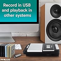 Philco PDR2200-BK Digital Cassette Recorder — image 4