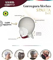 DOMPEL Sparta 2.4K Silicone Highlight Hair Cap, White — image 3