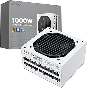 Vetroo 1000G5 1000W ATX 3.1 Power Supply Review