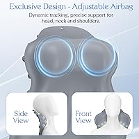 kixcvdm Silicone Bath Pillow, Gray — image 2