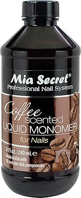 Mia Secret Coffee Scented Liquid Monomer 8 oz.