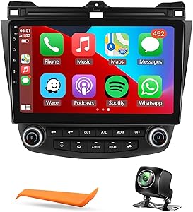 Podofo RM 10.1-inch Android Car Stereo for Honda Accord 7th Gen (2003–2007) Review