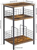 YMYNY 3 Tier Record Player Stand — image 3