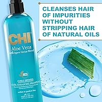 CHI Aloe Vera Curl Enhancing Shampoo 11.5 Oz — image 2