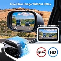 ZEROXCLUB B7 Wired Backup Camera Kit with 7″ Monitor — image 5