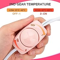 Noverlife Electric Heated Mittens Gloves for Paraffin Hand Wax Treatment — image 3