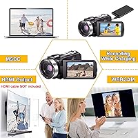 SEREE LCAM-42 Video Camera Camcorder 1080P 30FPS 30MP IR Night Vision — image 5