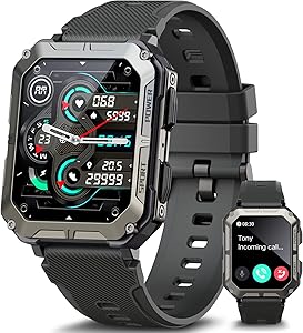 Meoonley Military Rugged Smartwatch for Men Review