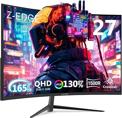 Z-Edge UG27Q 27-inch Curved Gaming Monitor