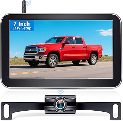 Wkzay V29 Wireless Backup Camera for Trucks