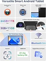 Jeazans Jzpad-A10Pro 10-inch Tablet, 64GB Storage — image 3