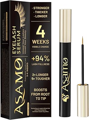 ASAMO Eyelash Growth Serum – 15 Plant Extracts