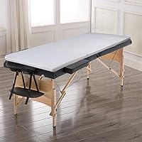 Lxztayuk Lash Bed Foam Topper, 73x24x2 inch White Memory Foam — image 7