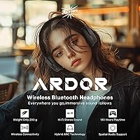 Linsoul Kiwi Ears Ardor Bluetooth 5.4 Over-Ear Headphones — image 3