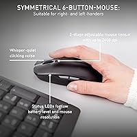 CHERRY Stream Desktop Wireless Keyboard and Mouse Combo — image 5