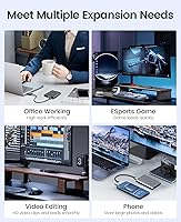 ORICO Dual M.2 NVMe SSD Aluminum USB3.2 Gen2 Docking Station — image 5