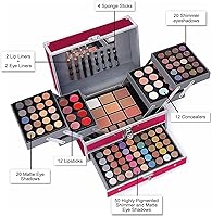 UNIFULL 132 Color All In One Makeup Kit for Women & Girls (006N1-Pink) — image 2