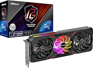 ASRock Intel Arc A770 Phantom Gaming 16GB GPU