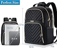 Kuosdaz Travel Laptop Backpack, 15.6 Inch — image 4