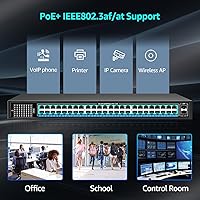 NICGIGA GS4802P 48-Port Gigabit PoE+ Switch — image 7