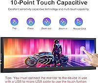 Wisecoco 12.6-inch Mini Touch Screen Monitor — image 4