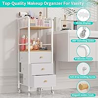 HapiRm Rolling Makeup Cart Organizer — image 7