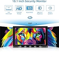 AISHICHEN 10.1 Inch Small Monitor — image 2