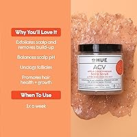 dpHUE Apple Cider Vinegar Scalp Scrub with Pink Himalayan Sea Salt, 9 oz — image 3