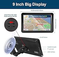 NAVRUF 2025 9-inch Touch Screen GPS Navigation — image 2