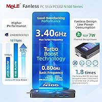 MeLE PCG02 Mini PC Stick Celeron N4000 4GB RAM 128GB eMMC — image 2