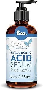 Eva Naturals Anti-Aging Hyaluronic Acid Serum 8oz Review