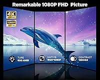 DBPOWER C16 4K Projector with 5G WiFi and Bluetooth — image 2