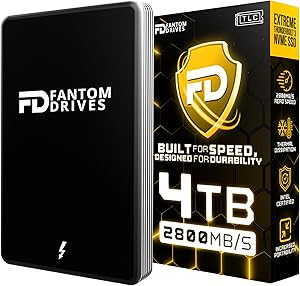 Fantom Drives eXtreme SSD 4TB