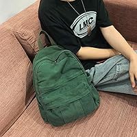 Green Canvas Backpack for Women — image 5