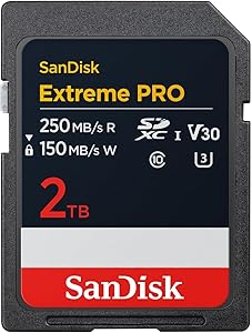 SanDisk 2TB Extreme PRO SDXC UHS-I Memory Card