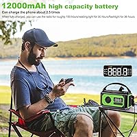 NEPIVEL 44400mWh Emergency Radio — image 5