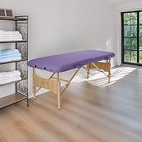 Saloniture Basic Portable Folding Massage Table - Lavender — image 4