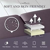 CAPHAUS 84 Inch Memory Foam Massage Table, Purple — image 6