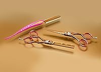Cricket Shear Xpressions Hey Rosie 30T Professional Hair Cutting Scissors - Rose Gold — image 5